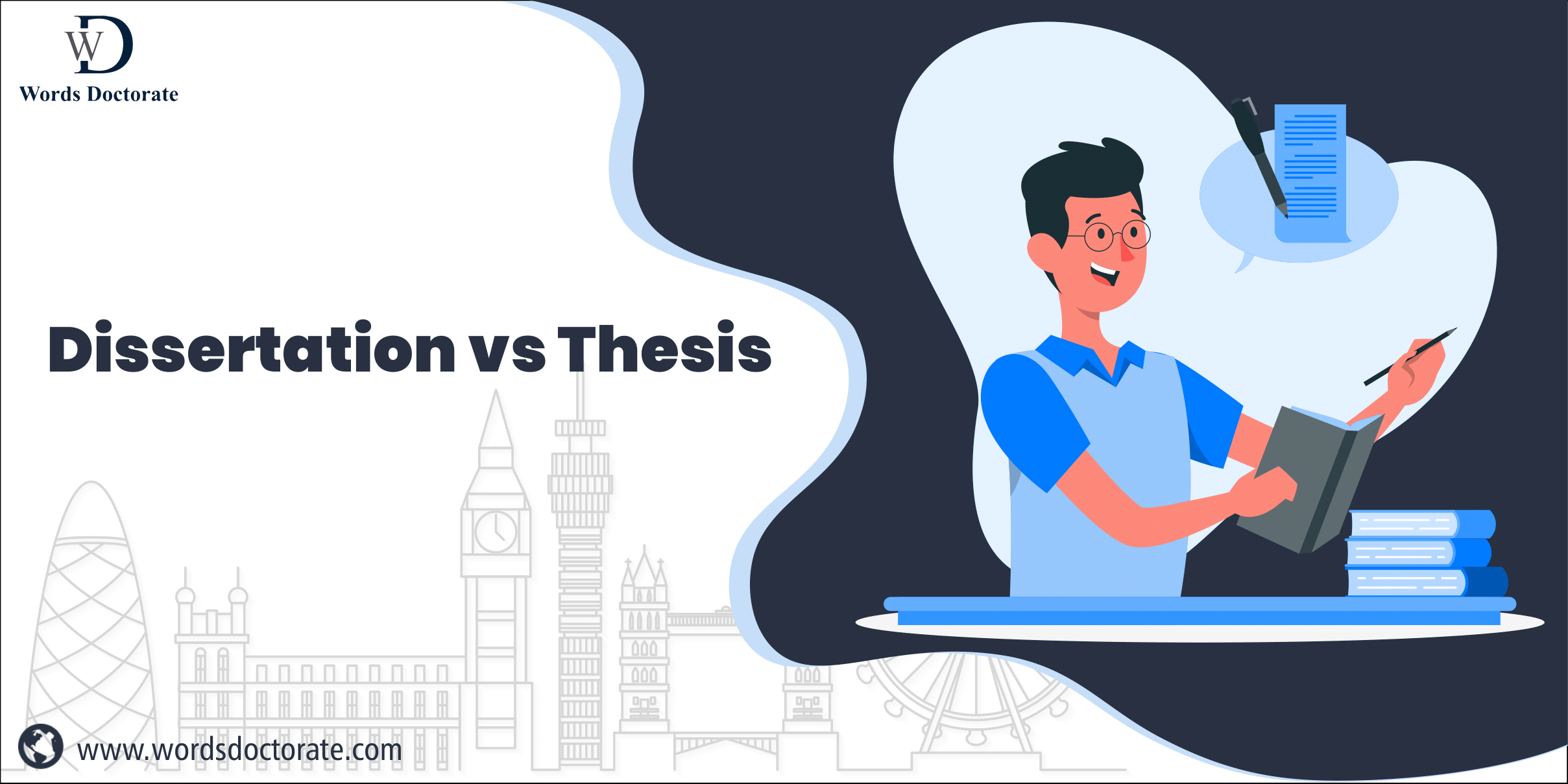 Dissertation vs thesis